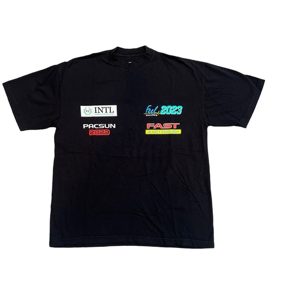 Formula 1 x PacSun Organic Strat T-Shirt Large - Picture 1 of 4